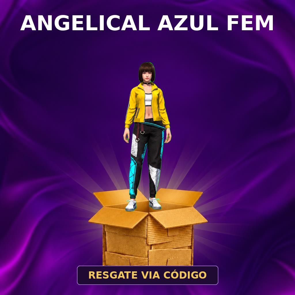 Angelical Azul Fem