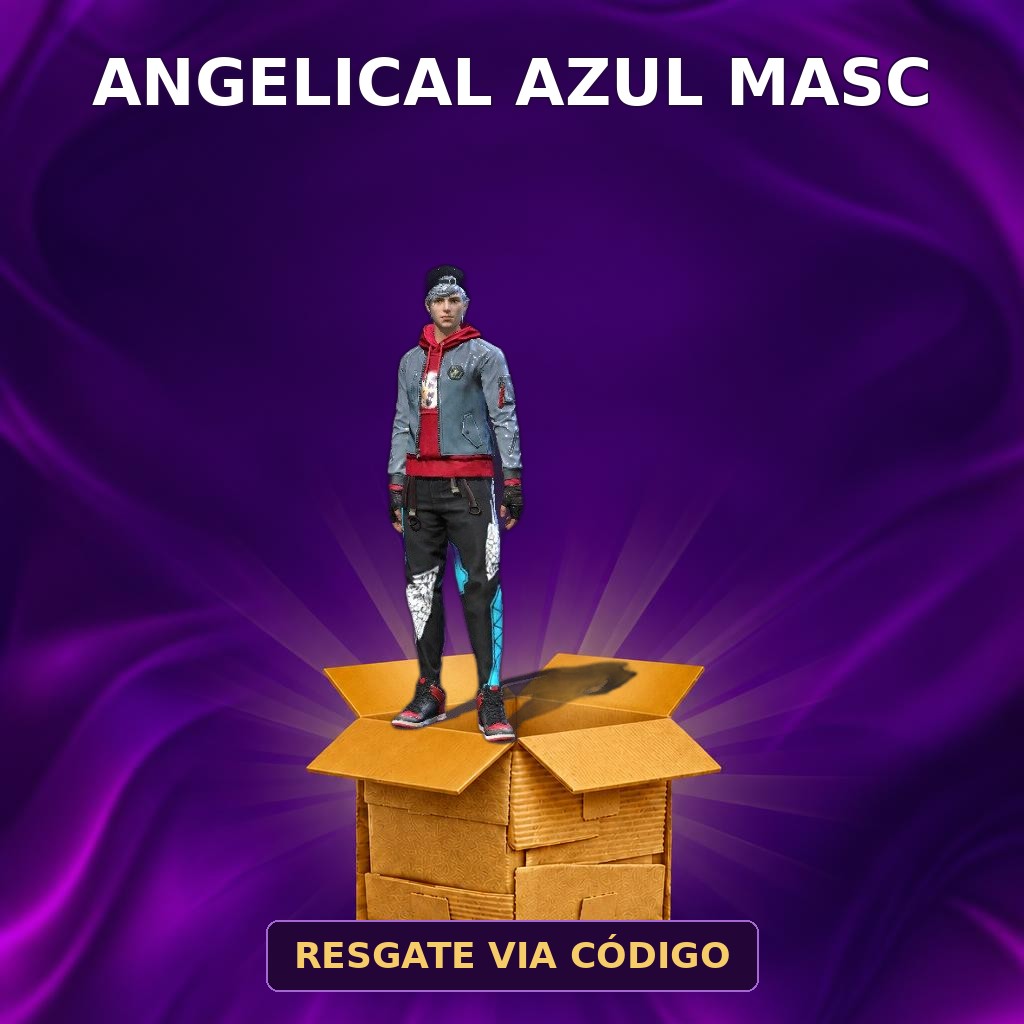 Angelical Azul Masc