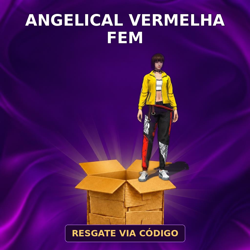 Angelical Vermelha Fem
