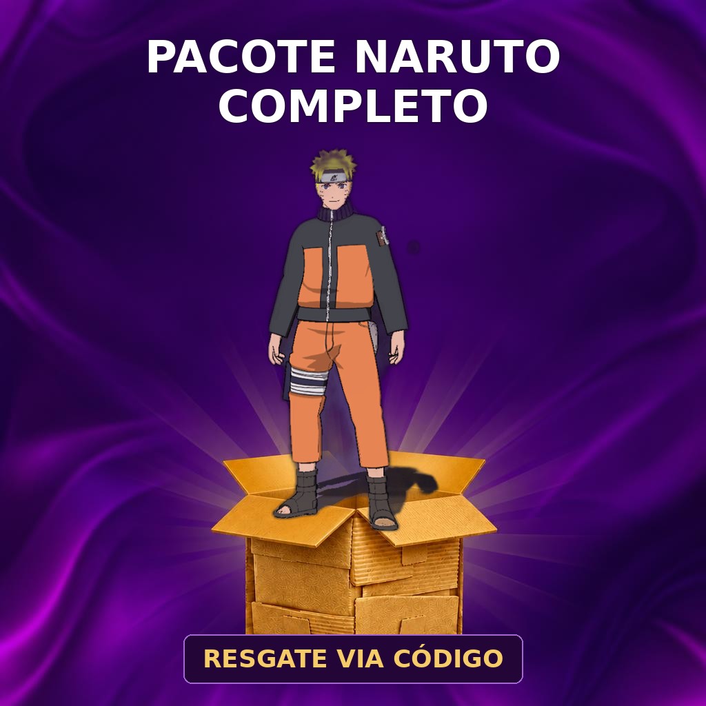 Pacote Naruto Completo
