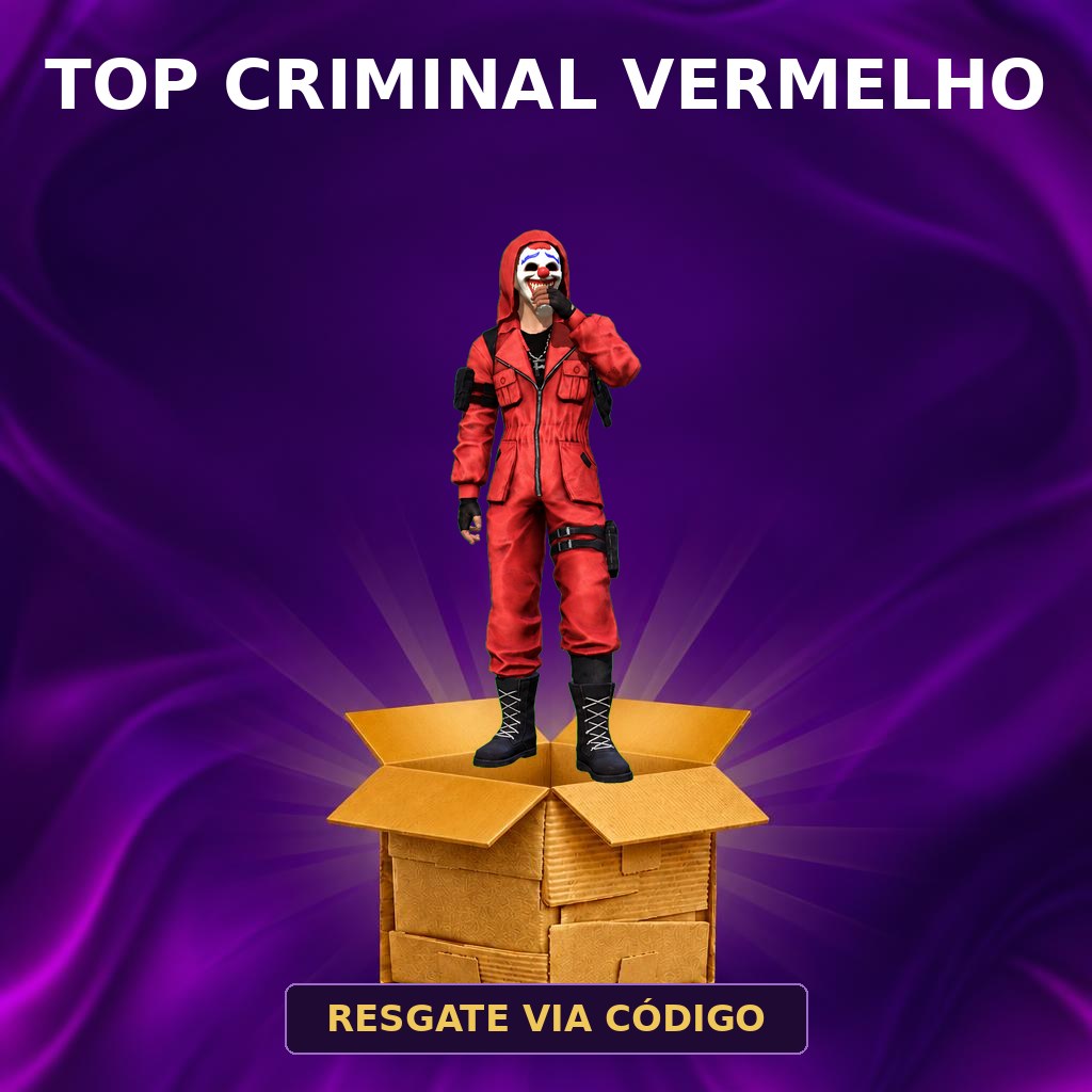 Top Criminal Vermelho